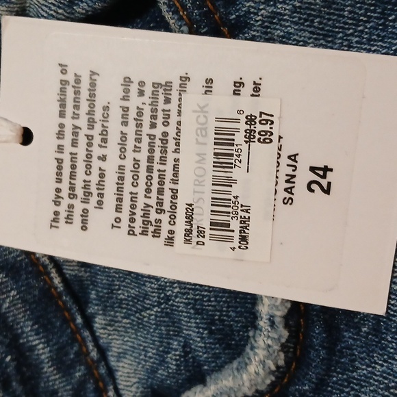 JOES Collectors Edition Denim Blue Skirt Size 24 - Picture 9 of 12